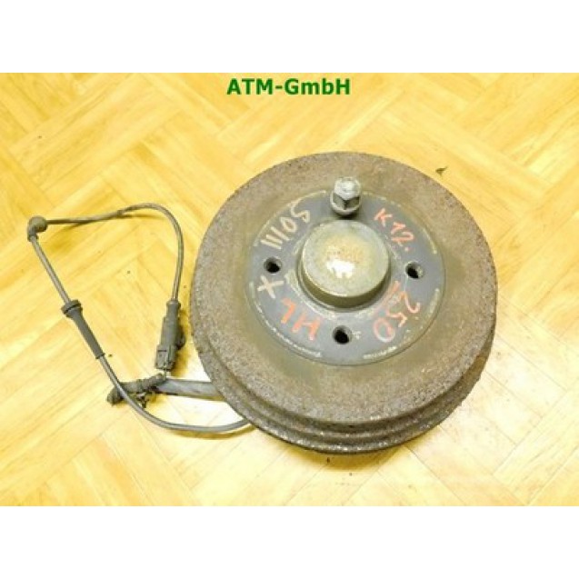 Bremstrommel hinten links Nissan Micra 3 III K12 3 türig ABS Fahrerseite