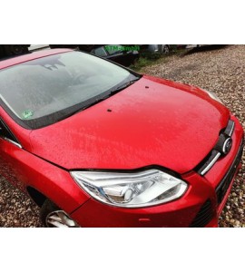 Motorhaube Ford Focus 3 III Farbcode UB Rot Candy-Rot Metallic