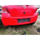 Stoßstange hinten Toyota Yaris 2 II 3 türig Farbcode 3P0 Vulcanrot Super Red V