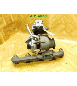 Turbolader Abgaskrümmer BMW 7 7er E38 7789071C 722011-0007 Garrett 741312-1