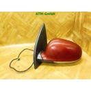 Seitenspiegel links VW Golf 5 V elektrisch Fahrerseite Farbe Weinrot Rot