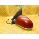 Seitenspiegel links VW Golf 5 V elektrisch Fahrerseite Farbe Weinrot Rot