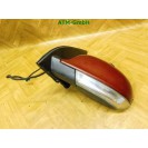 Seitenspiegel links VW Golf 5 V elektrisch Fahrerseite Farbe Weinrot Rot