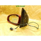 Seitenspiegel links VW Golf 5 V elektrisch Fahrerseite Farbe Weinrot Rot