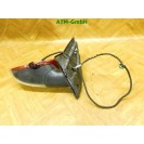 Seitenspiegel links VW Golf 5 V elektrisch Fahrerseite Farbe Weinrot Rot