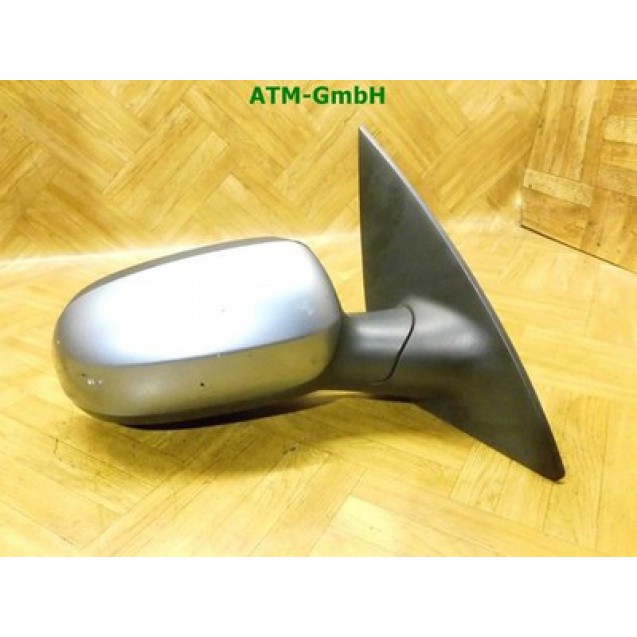 Seitenspiegel rechts Opel Corsa C Farbcode 4AU Lichtsilber Silber M2 Grau