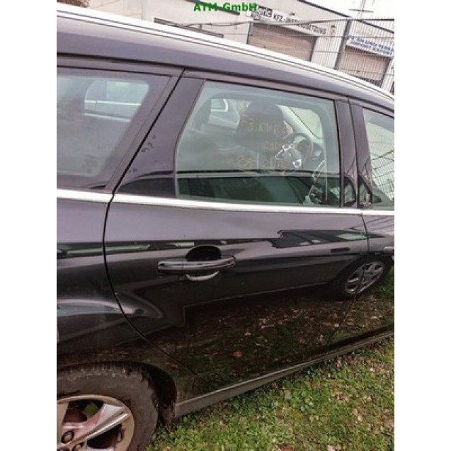 Tür hinten rechts Ford Focus 3 III Kombi Farbcode FB Panther-Schwarz Metallic