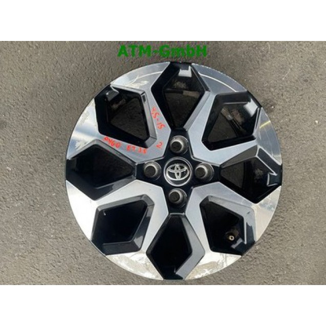 Felge Alufelge 1 Stück Toyota Aygo B4 42611-0H050 J 15 x 4.5 J ET 35 Glanz