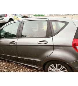 Tür hinten links Mercedes Benz A-Klasse W169 Farbcode 787 Mountaingrau Metallic