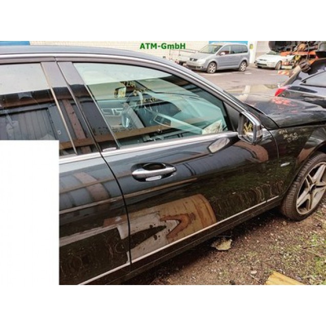 Tür vorne rechts Mercedes Benz C-Klasse W204 Farbcode 183 Magnetitschwarz Met