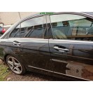 Tür hinten rechts Mercedes Benz C-Klasse W204 Farbcode 183 Magnetitschwarz Met
