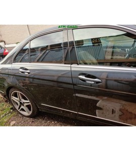 Tür hinten rechts Mercedes Benz C-Klasse W204 Farbcode 183 Magnetitschwarz Met
