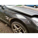 Kotflügel rechts Mercedes Benz C-Klasse W204 Farbcode 183 Magnetitschwarz Met