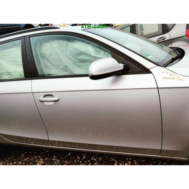 Tür vorne rechts Audi A4 Farbcode LX7W Eissilber Metallic Silber