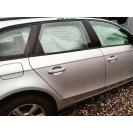 Tür hinten rechts Audi A4 Farbcode LX7W Eissilber Metallic Silber