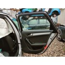 Tür hinten rechts Audi A4 Farbcode LX7W Eissilber Metallic Silber