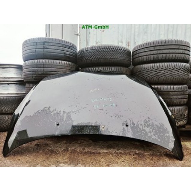 Motorhaube Opel Agila B Farbcode GAB TAAK Kosmosschwarz Schwarz