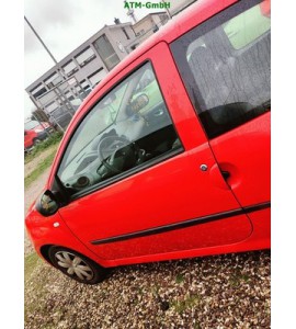 Tür links Renault Twingo 2 II 3 türig Farbcode DV727 Farbe Rot Rouge VIF