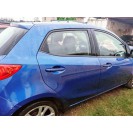 Tür hinten rechts Mazda 2 II 5 türig Farbe Blau