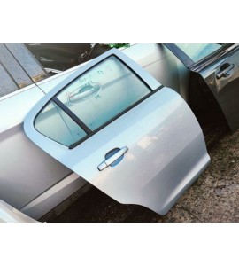 Tür hinten rechts Opel Corsa D 5 türig Farbcode Z163 Lichtsilber Silber Metallic