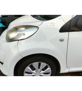 Kotflügel links Citroen C1 Farbcode KWD Farbe Weiss Blanc Lipizan Fahrerseite