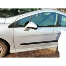 Tür links Peugeot 308 3 türig Farbcode EZR Farbe Gris Aluminium Grau Metallic