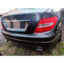 Stoßstange hinten Mercedes Benz C-Klasse W204 Farbcode 183 Magnetitschwarz Met