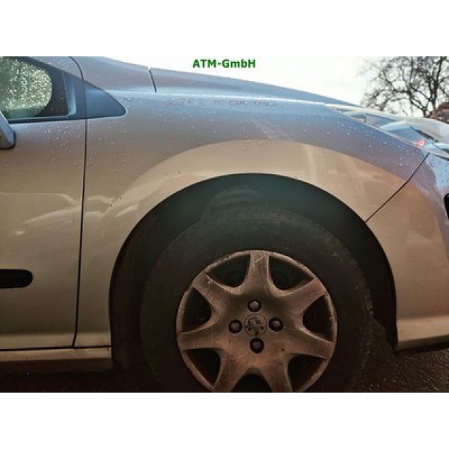 Kotflügel rechts Peugeot 308 Farbcode EZR Gris Aluminium Metallic Beifahrerseite