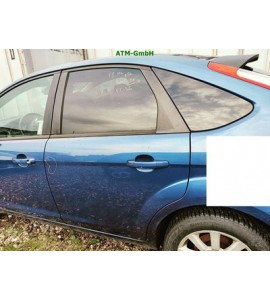 Tür hinten links Ford Focus 2 II 5 türig Farbcode 36 Paris Blue Blau Metallic