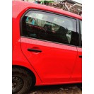 Tür hinten rechts Skoda Citigo Farbcode LY3D Farbe Tornadorot Rot