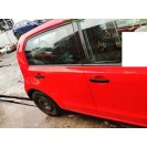 Tür hinten rechts Skoda Citigo Farbcode LY3D Farbe Tornadorot Rot
