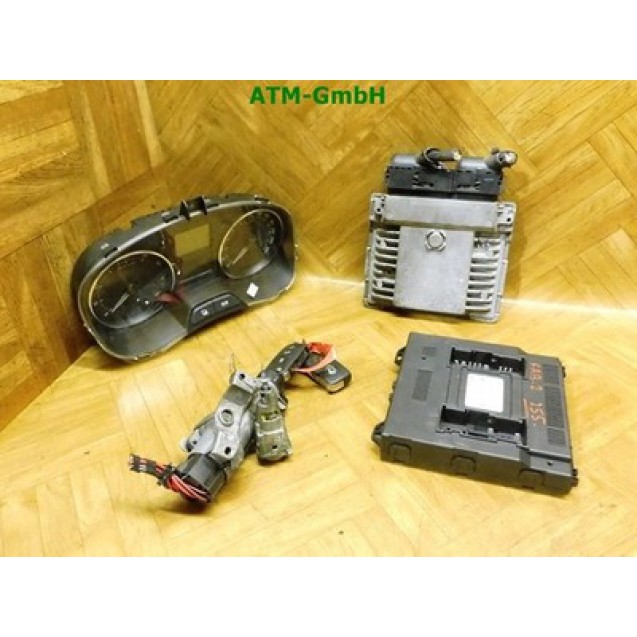 Motorsteuergerät Tacho Skoda Fabia 2 II Gelaufen 124.000 KM 03F906070AM