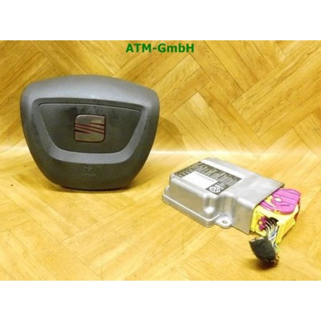 Airbagmodul Lenkradairbagmodul Airbagsteuergerät Seat Leon 1P1 TRW 5N0959655R