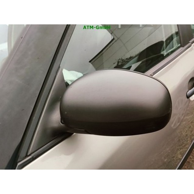 Außenspiegel Seitenspiegel links Skoda Fabia 2 II 542 unlackiert Fahrerseite