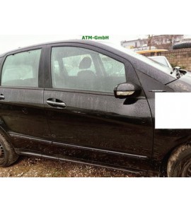 Tür vorne rechts Mercedes Benz A-Klasse W169 Farbcode 191 Kosmosschwarz Metallic