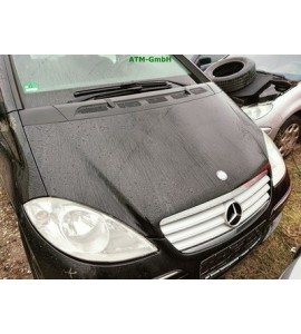 Motorhaube Mercedes Benz A-Klasse W169 Farbcode 191 Kosmosschwarz Metallic