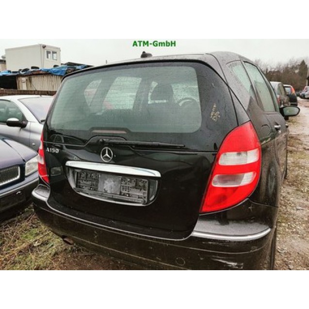 Heckklappe Mercedes Benz A-Klasse W169 Farbcode 191 Kosmosschwarz Metallic