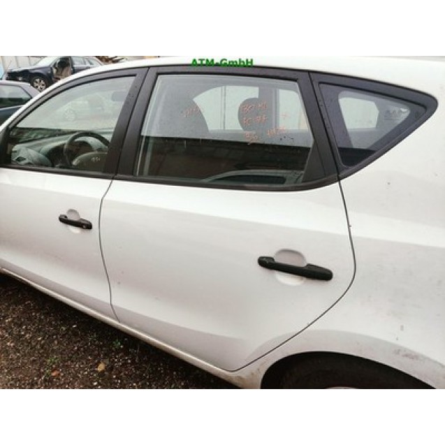 Tür hinten links Hyundai i30 CW FD Farbcode 7F Farbe Weiss Crystal White