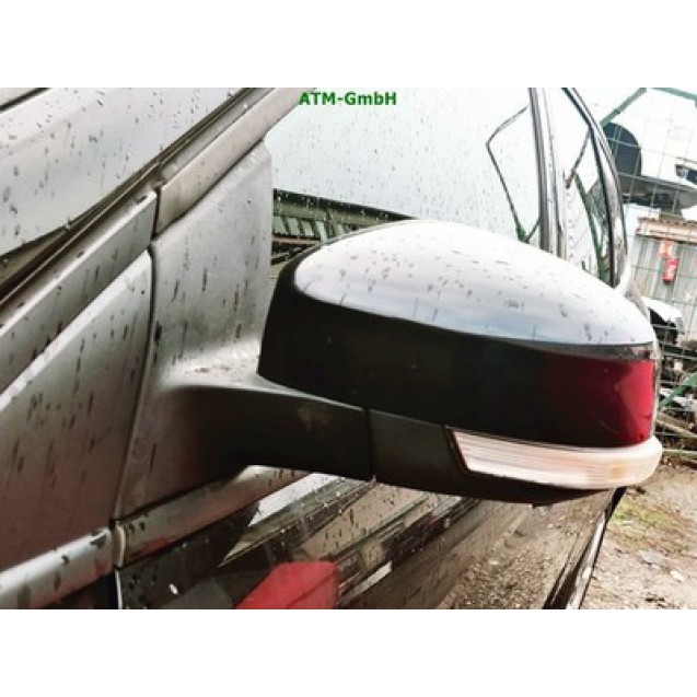 Seitenspiegel links Ford Focus 3 III Farbcode FB Pantherschwarz Metallic