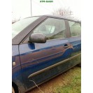 Tür vorne links Skoda Fabia 2 II Farbcode 4711 LF5A Farbe Blau Pacific Blue