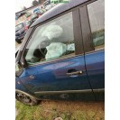 Tür vorne links Skoda Fabia 2 II Farbcode 4711 LF5A Farbe Blau Pacific Blue