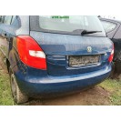 Stoßstange hinten Skoda Fabia 2 II Farbcode 4711 LF5A Farbe Blau Pacific Blue