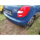 Stoßstange hinten Skoda Fabia 2 II Farbcode 4711 LF5A Farbe Blau Pacific Blue