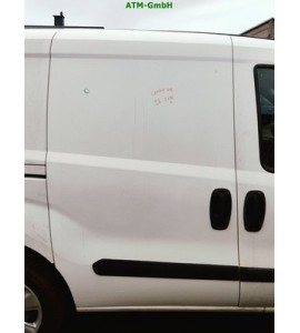 Tür hinten rechts Opel Combo X12 Farbcode 5PU Weiss Polarweiss Polar White