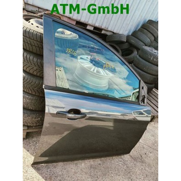 Tür vorne rechts Ford Focus 2 II Kombi Farbcode H4 Royalgrau Silber Metallic