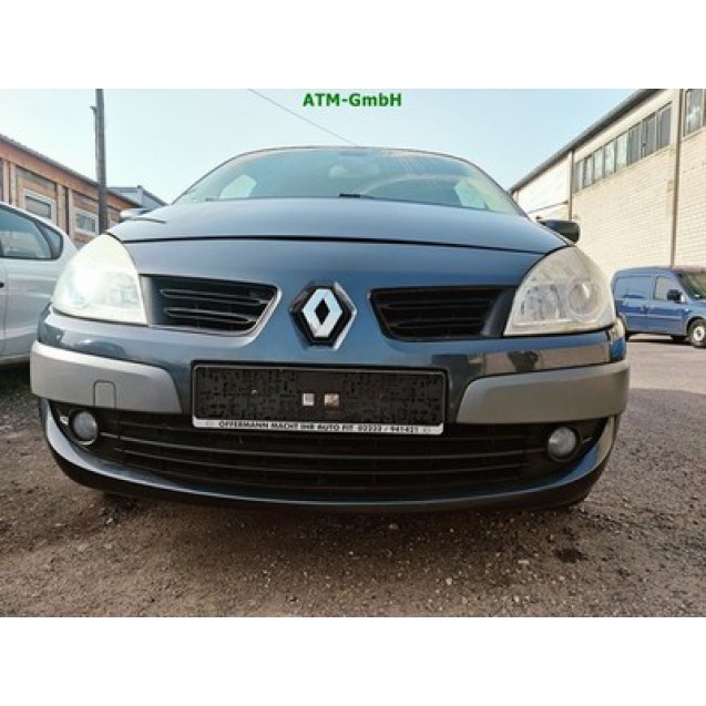 Stoßstange vorne Renault Scenic 2 II Farbcode TEB66 Grau Gris Eclipse Metallic