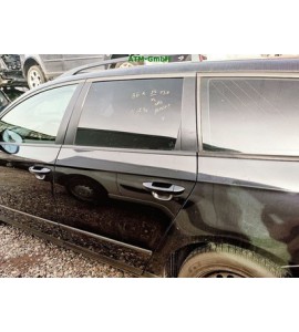 Tür hinten links VW Passat B6 3C5 Kombi Farbcode LC9X Schwarz Deep Black Pearl