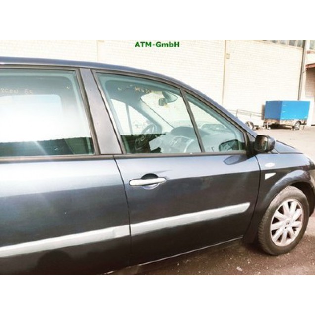 Tür vorne rechts Renault Scenic 2 II Farbcode TEB66 Grau Gris Eclipse Metallic