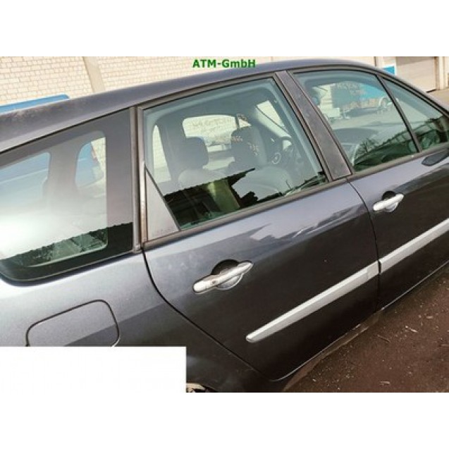Tür hinten rechts Renault Scenic 2 II Farbcode TEB66 Grau Gris Eclipse Metallic