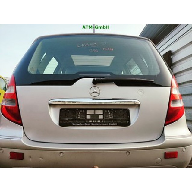 Heckklappe Mercedes Benz A-Klasse W169 Farbcode 761 Polarsilber Silber Metallic